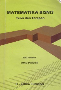Image of Matematika Bisnis; teori dan terapan