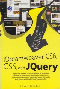 Image of Mahir membuat website dengan adobe dreamwaver CS 6, CSS dan JQuery
