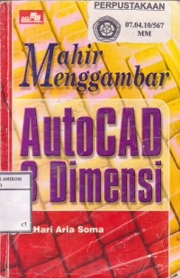 Image of Mahir menggambar Autocad 3 Dimensi