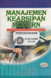 Image of Manajemen Kearsipan Modern dari konvensional ke basis komputer