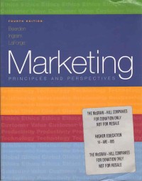 Image of Marketing Principles and perspectives