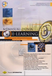 Image of Memasuki dunia E-Learning; solusi cepat mengembangkan contrent digital