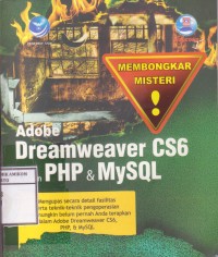 Image of Membongkar misteri adobe dreamwearver cs6 dengan php & mysql