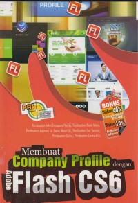 Image of PAS (Panduan Aplikasi & Solusi); Membuat Company Profile dengan Adobe Flash CS6