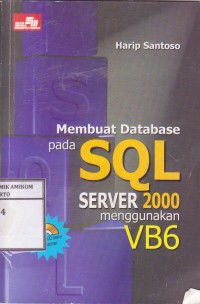 Image of Membuat Database pada SQL Server 2000 menggunakan VB6