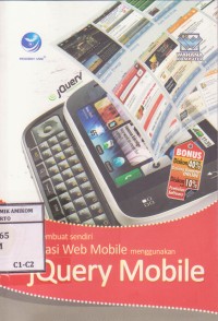 Image of Membuat sendiri aplikasi web mobile menggunakan jQuery Mobile