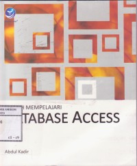 Image of Mudah Mempelajari Database ACCESS