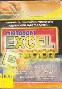 Image of Mengolah Data dengan kemampuan canggih microsoft excel 2007