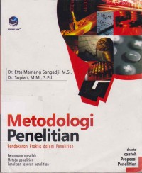 Image of Metodologi penelitian; pendekatan praktis dalam penelitian