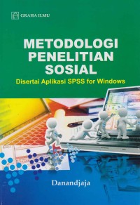 Image of Metodologi Penelitian Sosial; disertai aplikasi SPSS for windows