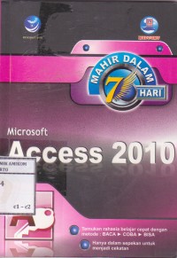Image of Mahir dalam 7 Hari Microsoft Access 2010