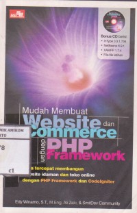 Image of Mudah membuat website dan e-commerce dengan PHP Framework