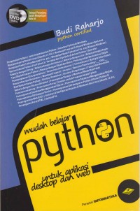 Image of Mudah belajar python untuk aplikasi dan web