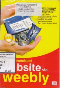 Image of Mudah membuat Website Via Weebly