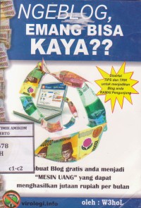 Image of Ngeblog Emang Bisa Kaya??