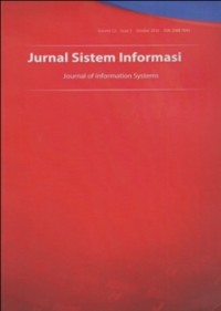 Image of JSI; Jurnal Sistem Informasi Vol.12, No. 2 Oktober 2016