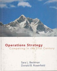 Image of Operating Strategy; competing in the 21st century