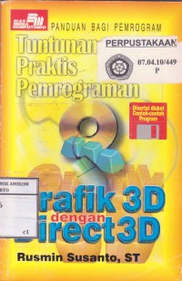 Image of Tuntunan Praktis Pemrograman Grafik 3D dengan Direct 3D