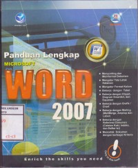 Image of Panduan lengkap Microsoft Word 2007