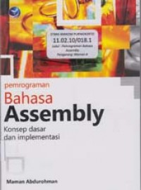Image of Pemrograman bahasa assembly konsep dasar dan implementasi