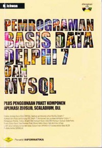 Image of Pemrograman Basis Data Delphi7 dan MySQL