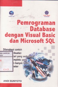 Image of Pemrograman database dengan visual basic dan microsoft SQL