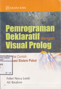 Image of Pemrograman Deklaratif dengan Visual Prolog; disertai contoh aplikasi sistem pakar