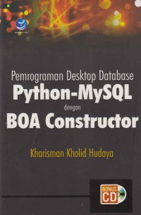 Image of Pemrograman dekstop database Python-MySQL dengan BOA Constructor