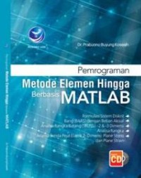 Image of Pemrograman metode elemen hingga berbasis matlab