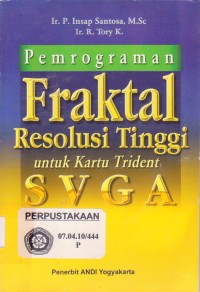 Image of Pemrograman Fraktal Resolusi Tinggi untuk kartu trident SVGA
