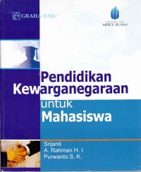 Image of Pendidikan kewarganegaraan untuk mahasiswa