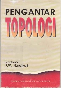 Image of Pengantar Topologi