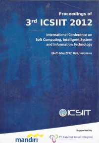 Image of Proceedings of 3rd ICSIIT 2012