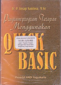 Image of Program-Program Terapan Menggunakan Quick Basic