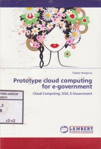 Image of Prototype Cloud Computing For e-Government; cloud computing, SOA, E-Goverment