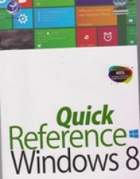 Image of Quick reference windows 8