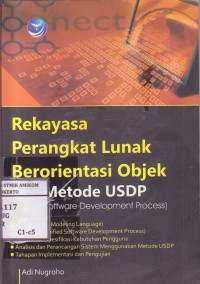 Image of Rekayasa Perangkat Lunak Berorientasi Objek dengan Metode USDP (Unified Software development process)