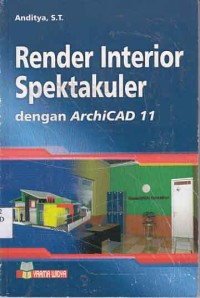 Image of Render Interior Spektakuler dengan ArchiCad 11