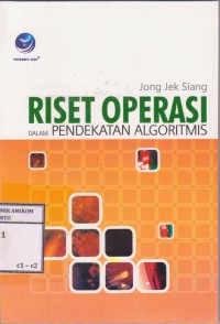 Image of Riset operasi dalam pendekatan algoritmis