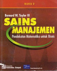 Image of Sains Manajemen Pendekatan Matematika untuk bisnis buku 2