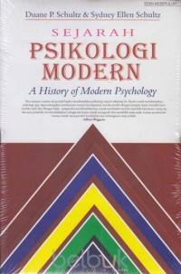 Image of Sejarah psikologi modern: a history of modern psychology