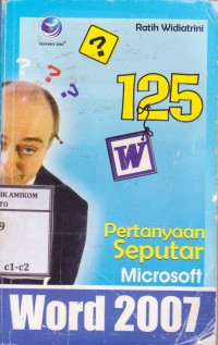 Image of 125 Pertanyaan Seputar Microsoft Word 2007