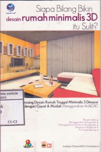 Image of Siapa Bilang Bikin desain Rumah Minimalis 3D itu Sulit?