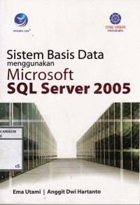 Image of Sistem basis data menggunakan microsoft SQL Server 2005