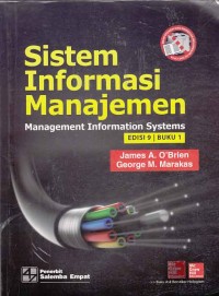 Image of Sistem informasi manajemen; management information system edisi 9 buku 1