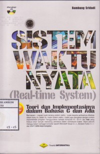 Image of Sistem waktu nyata real time system; teori dan implementasinya dalam bahasa C dan Ada