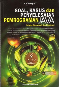Image of Soal, kasus dan penyelesaian pemrograman java belajar, memahami dan eksplorasi
