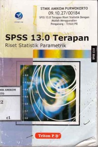 Image of SPSS 13.0 Terapan; Riset Statistik Parametik