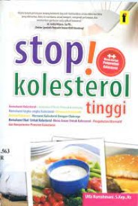 Image of Stop kolesterol tinggi!