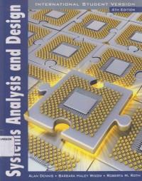 Image of Systems Analysis and Design